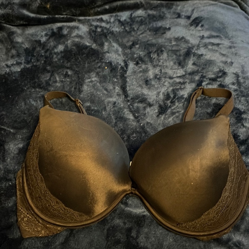 Black bra gently worn.
